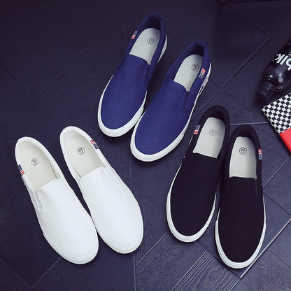 All-match white shoes men canvas shoes