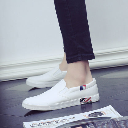 All-match white shoes men canvas shoes